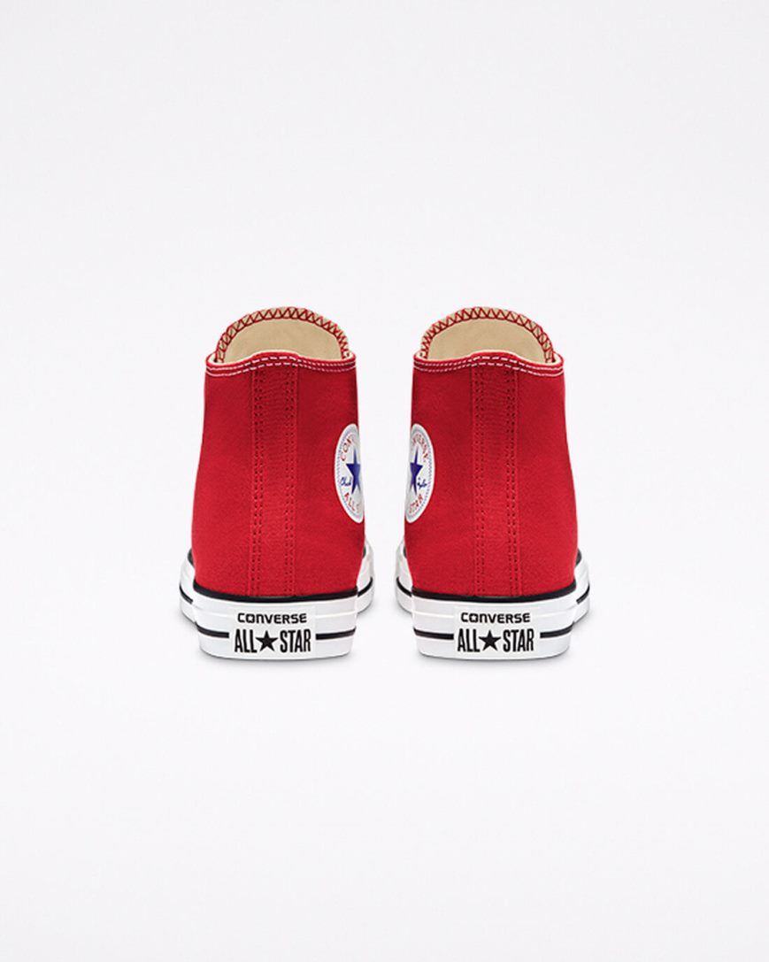 Women's Converse Chuck Taylor All Star Classic High Top Shoes Red | AU 84E9CZ